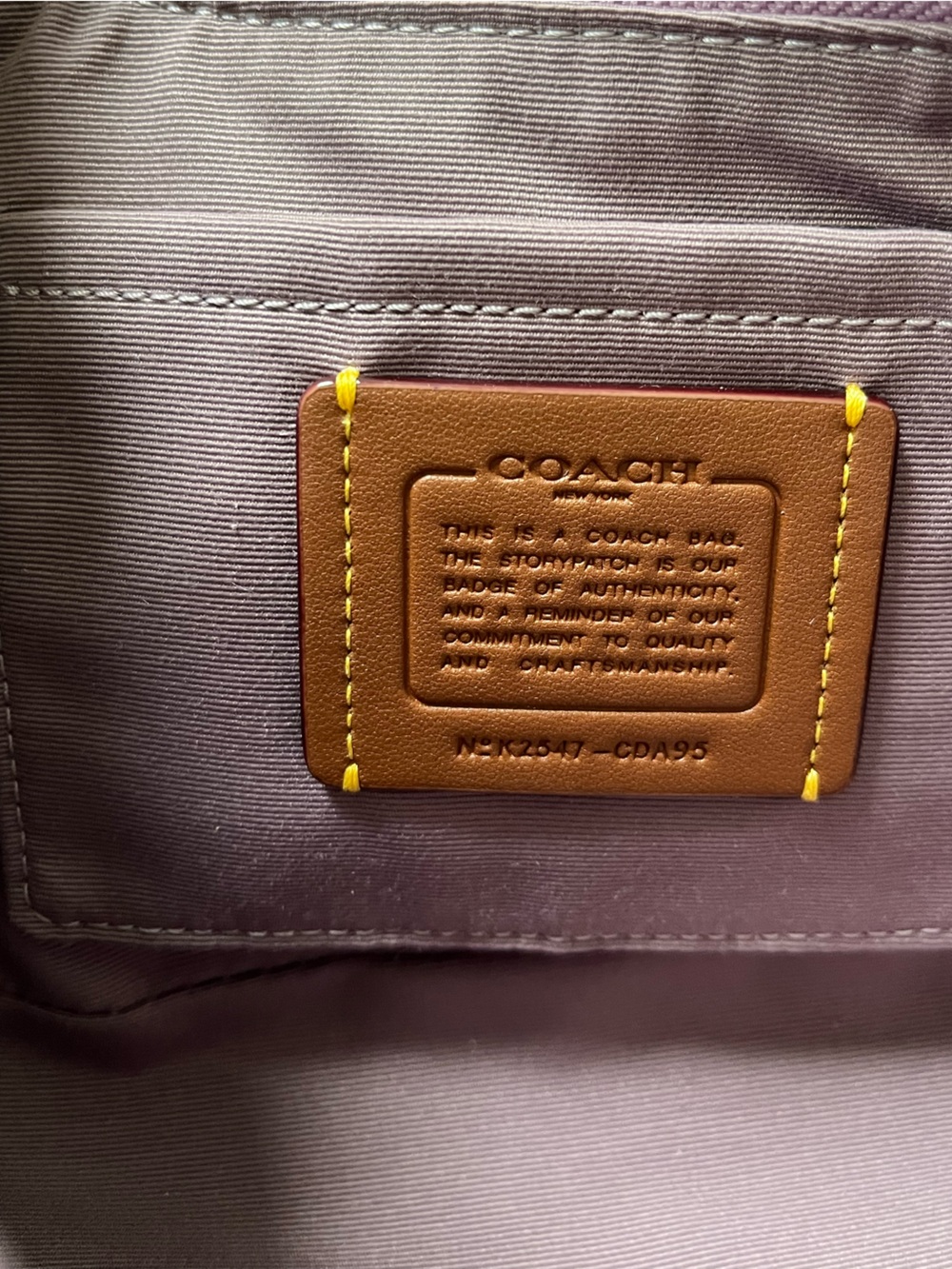 📣CLOSET CLEAROUT📣 Coach Ashton Bag in pink lavender suede 😍😍😍 - Picture 16 of 16